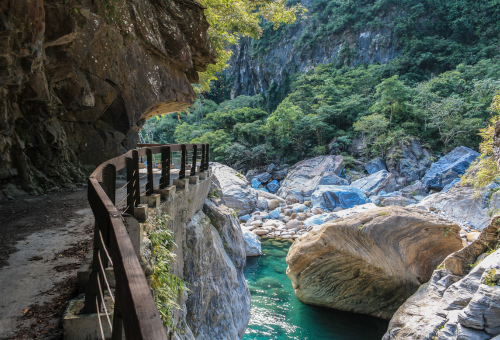 Magnificent and beautiful Taroko Gorge