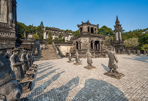 The stunning Tomb of Khai Dinh