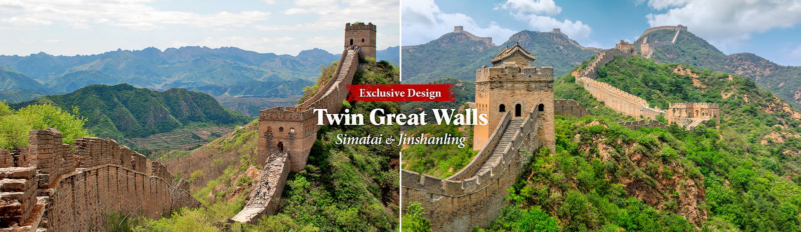 Exclusive tour of the twin Great Walls