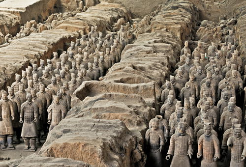 Terra Cotta Warriors and Horses