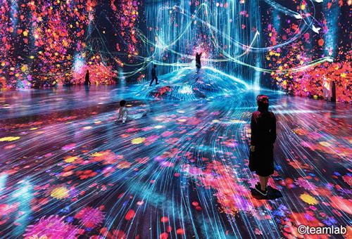 Interact in teamLab's newest exhibit