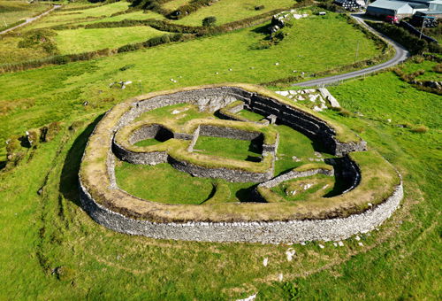 Visit the ancient stone fort,Leacanabuaile Ring Fort