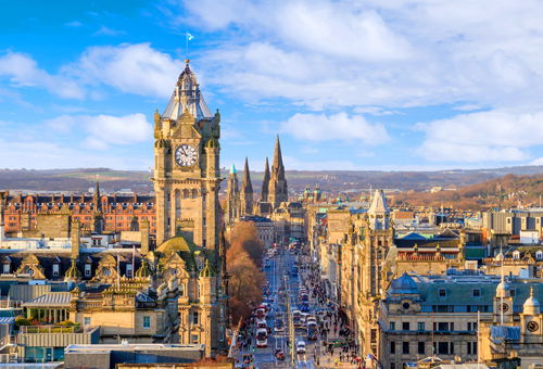 Discover the timeless elegance of Edinburgh, Scotland