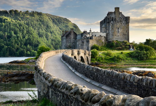 Stroll through Eilean Donan Castle and experience medieval charm